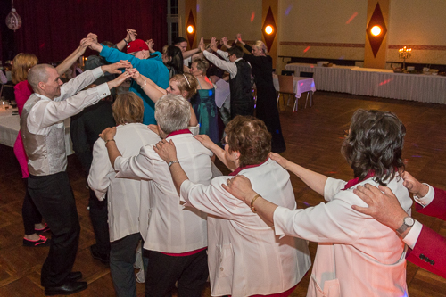 brückenbau auf hochzeit