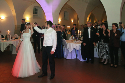 ehrentanz der hochzeit auf schloss schkopau