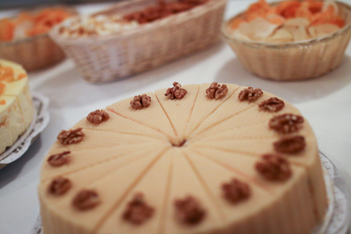 kuchen auf der hochzeit