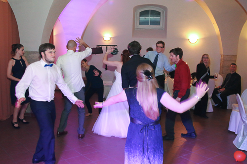 partytime auf der hochzeit in schkopau