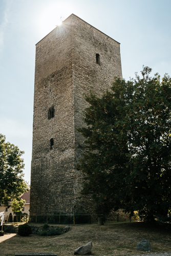 turm auf burg wanzleben