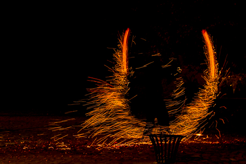 feuershow in coswig anhalt